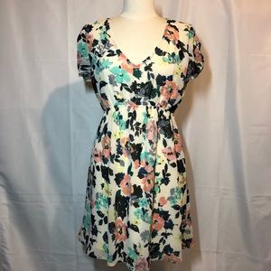 Summer floral dress